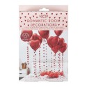 Ginger Ray Red Heart Balloons Decoration Kit (Pack of 25)