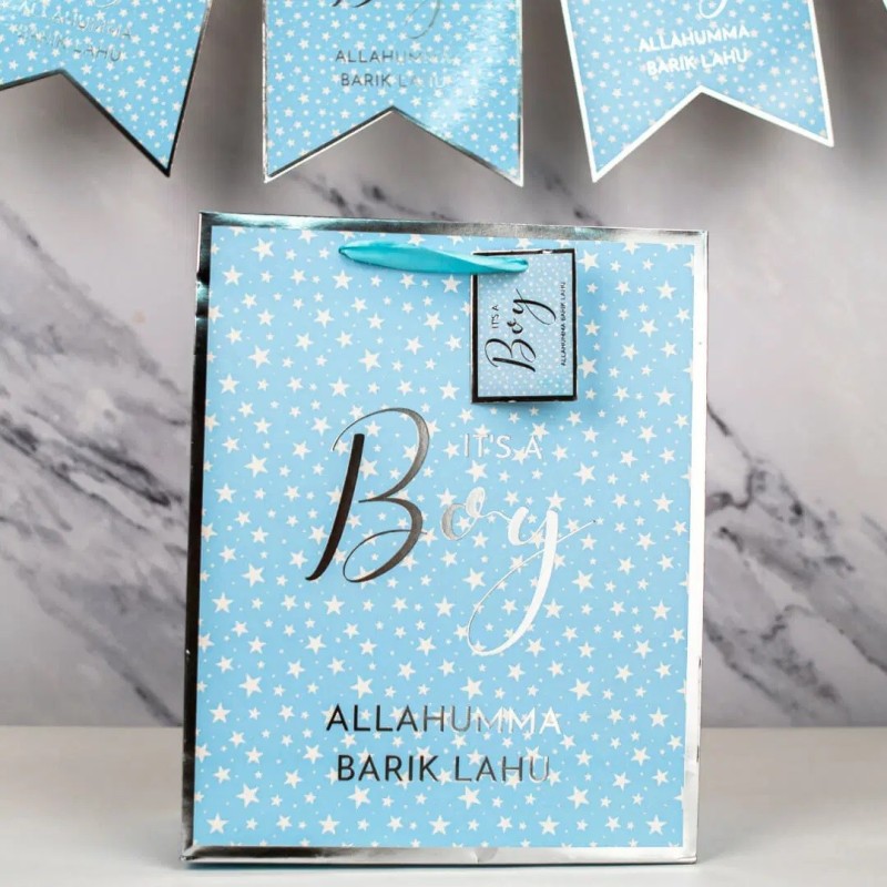 Islamic It's A Boy Gift Bag