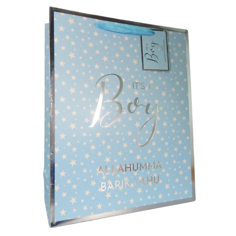 Islamic It's A Boy Gift Bag