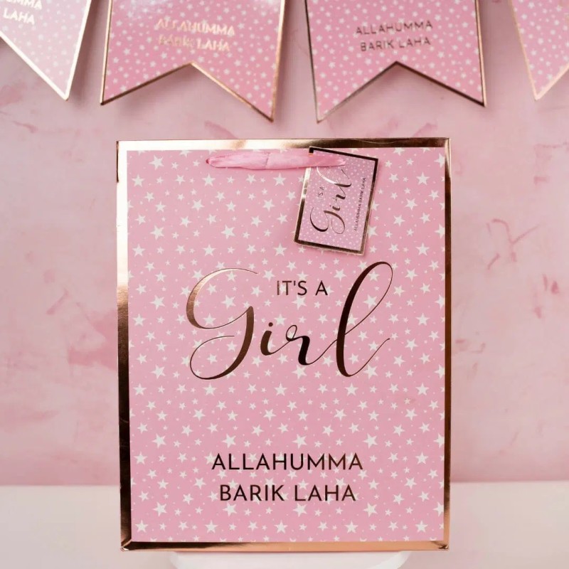 Islamic It's A Girl Gift Bag