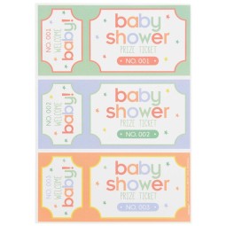 Baby Shower Prize Tickets (Pack of 48)