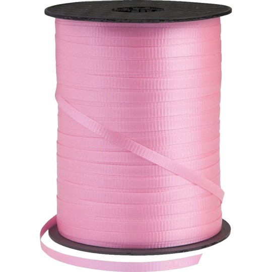 Pink Curling Ribbon 500m