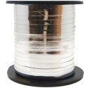 Metallic Silver Curling Ribbon 225m
