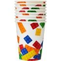 Block Party Paper Cups (Pack of 8)