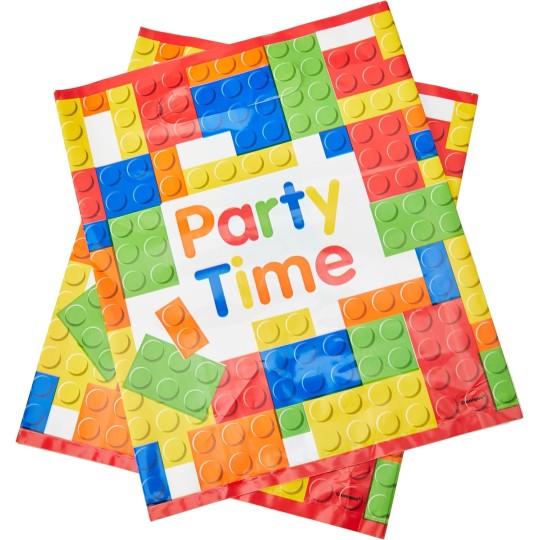 Building Blocks Party Bags (Pack of 8)
