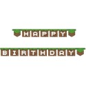 Minecraft Happy Birthday Banner