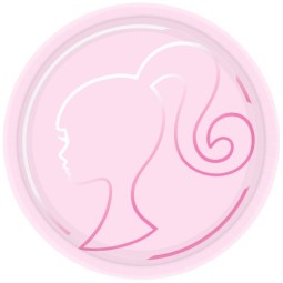 Malibu Barbie Large Paper Plates (Pack of 8)