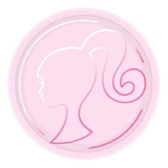 Malibu Barbie Large Paper Plates (Pack of 8)