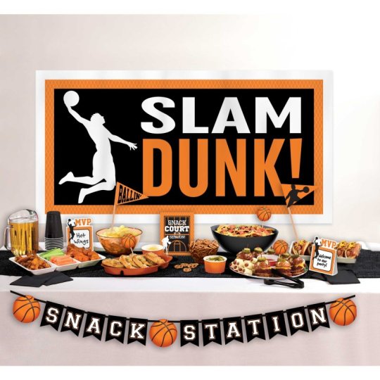 Basketball Buffet Decorating Kit (15 Piece)