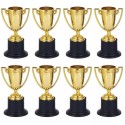 9.5cm Novelty Gold Trophy Cups (Pack of 8)