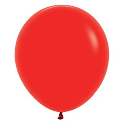 45cm Sempertex Fashion Red Latex Balloons (Pack of 6)