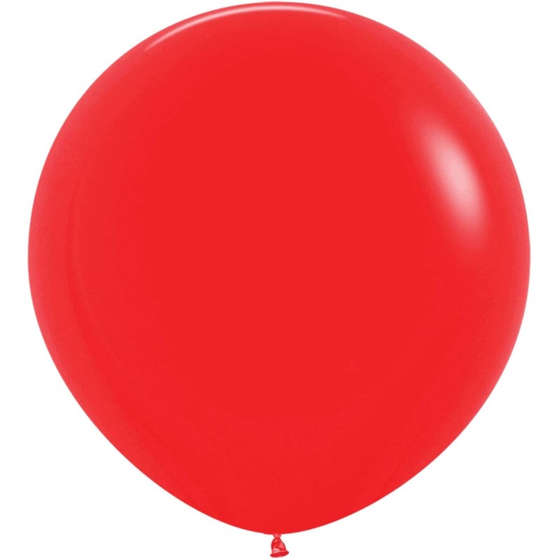 90cm Sempertex Fashion Red Latex Balloons (Pack of 2)