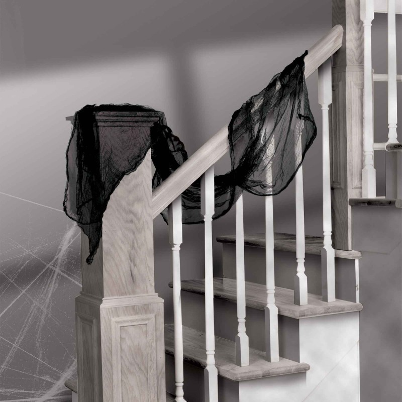 Halloween Black Gauze Draping (Pack of 2)