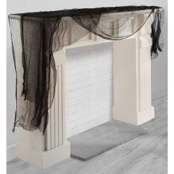 Halloween Black Gauze Draping (Pack of 2)