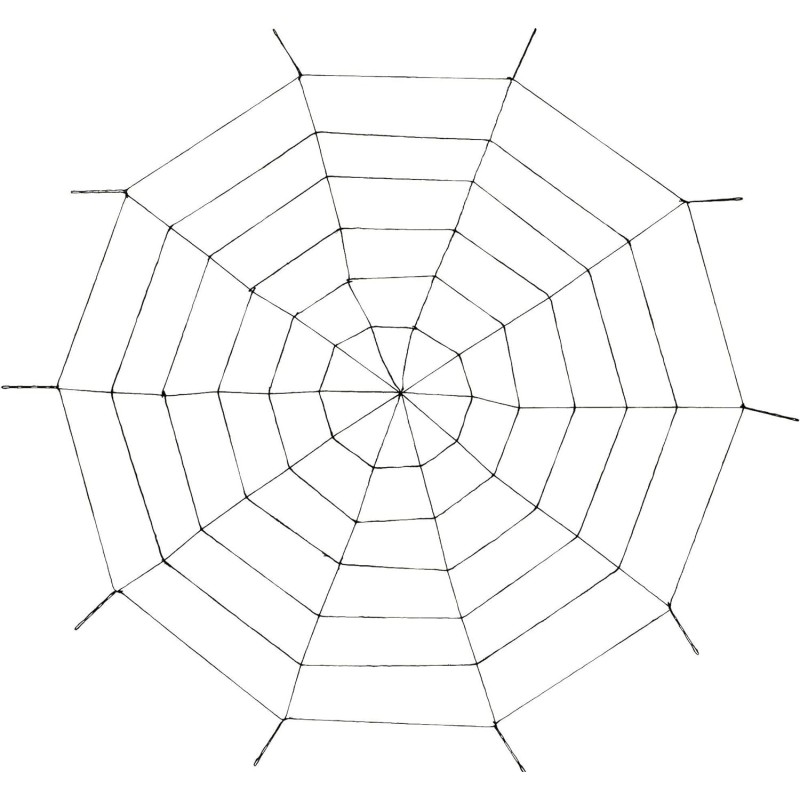Giant 1.5m Rope Spider Web
