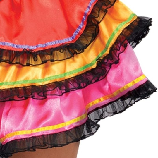 Day of the Dead Senorita Women's Costume Size 16-18