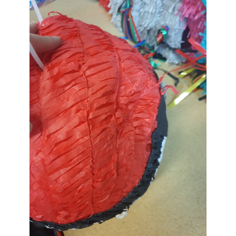 Pull String 3D Pokemon Pokeball Pinata *Damaged* | Pokemon Party Supplies