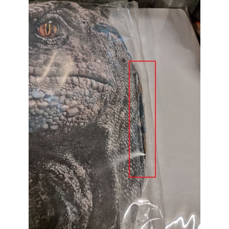 Lifesize Blue Raptor Jurassic World Cardboard Cutout | Dinosaur Party Supplies | Jurassic Park Party Supplies