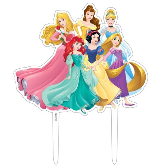 Disney Princess Acrylic Cake Topper