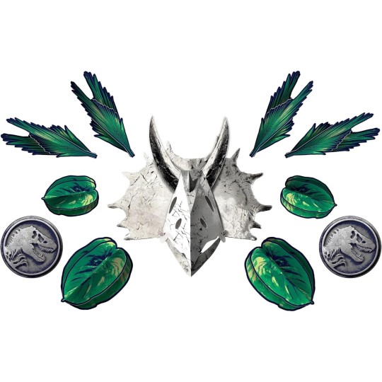 Jurassic World 3D Wall Decorating Kit (11 Piece)