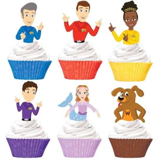 The Wiggles Baking Cups & Picks (Set of 24)