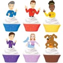 The Wiggles Baking Cups & Picks (Set of 24)