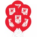 NRL St. George Illawarra Dragons Latex Balloons (Pack of 6)