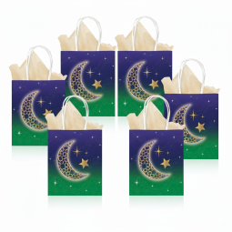 Small Eid Mubarak Gift Bags (Pack of 6)