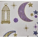Glitter Eid Window Decoration Decals (Set of 15)
