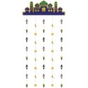 Eid Metallic Doorway String Curtain
