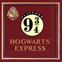 Harry Potter Hogwarts Large Paper Napkins (Pack of 16)