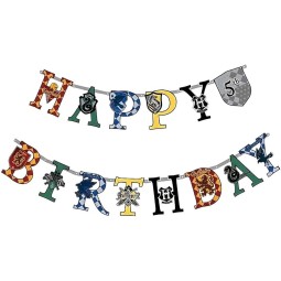 Jumbo Harry Potter Happy Birthday Banner