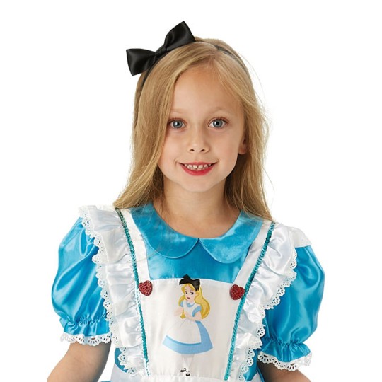 Alice in Wonderland Deluxe Girls Costume