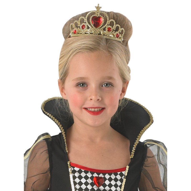 Queen of Hearts Classic Girls Costume