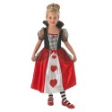 Queen of Hearts Classic Girls Costume