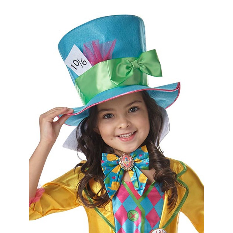 Mad Hatter Deluxe Girls Costume