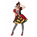 Adult Queen of Hearts Deluxe Womens Costume