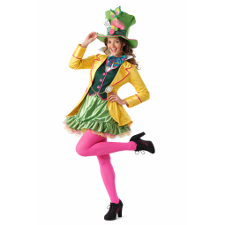 Mad Hatter Deluxe Womens Costume | Alice in Wonderland Party Supplies