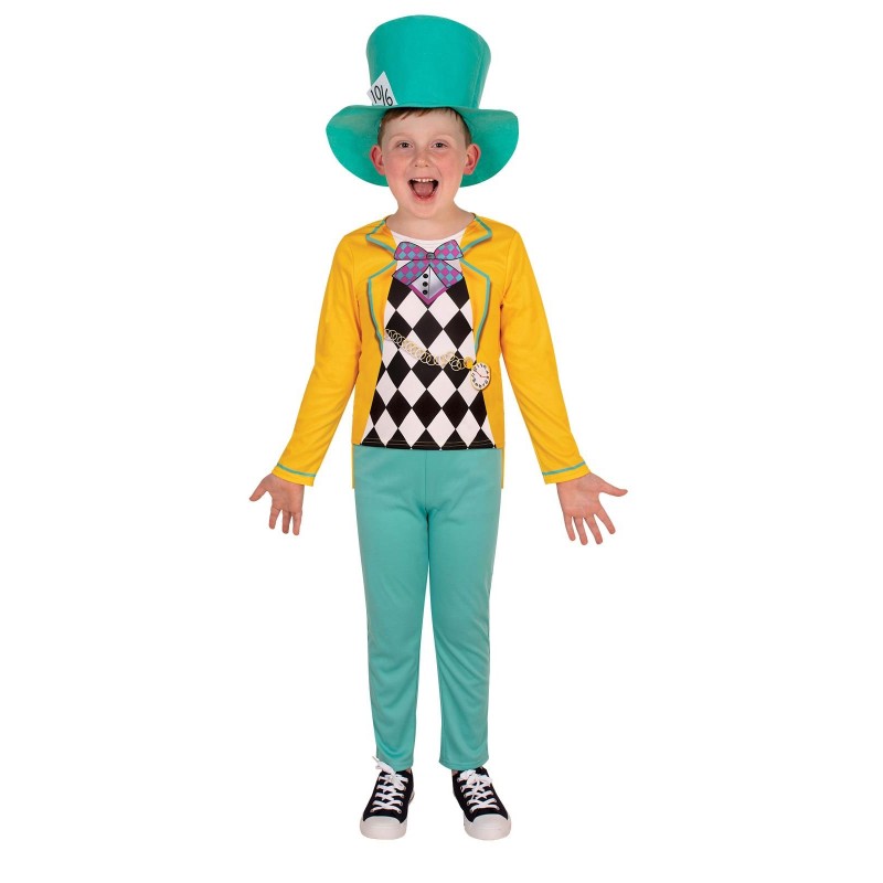 Mad Hatter Classic Boys Costume