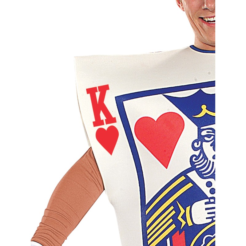 Adult King of Hearts Playing Card Costume