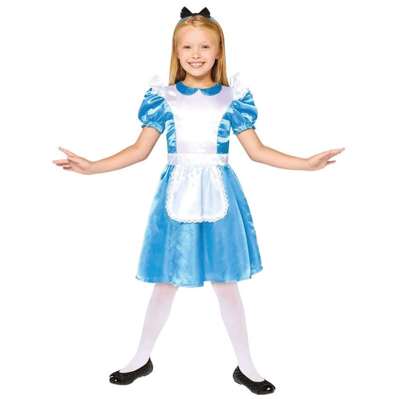 Storybook Alice Girls Costume | Alice in Wonderland Party Supplies