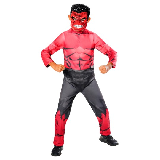 Avengers Red Hulk Classic Boys Costume