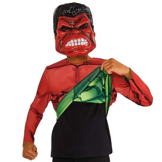 Avengers Red & Green Hulk Boys Costume | Marvel Costumes