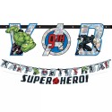 Marvel Avengers Jumbo Birthday Banner Kit