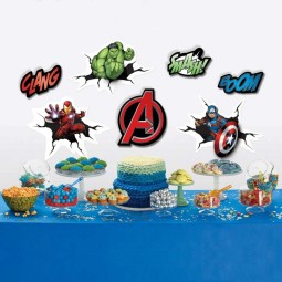 Marvel Avengers Wall Decorations (Pack of 7)