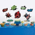 Marvel Avengers Wall Decorations (Pack of 7)