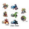 Marvel Avengers Tattoos (Set of 8)
