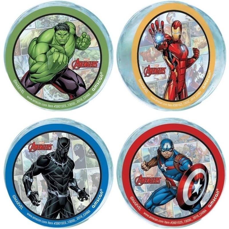 Marvel Avengers Bounce Balls (Pack of 4)