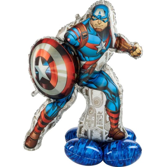 Airloonz Marvel Avengers Captain America Balloon