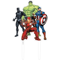 Acrylic Marvel Avengers Cake Topper